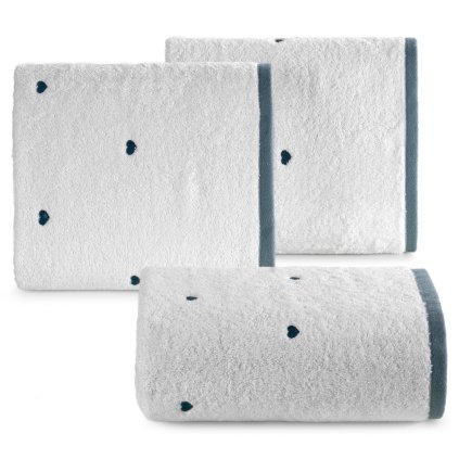 DĚTSKÝ BAVLNĚNÝ RUČNÍK BABY58 70X140 CM BÍLÁ