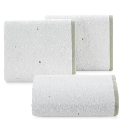 DĚTSKÝ BAVLNĚNÝ RUČNÍK BABY60 100X100 CM BÍLÁ