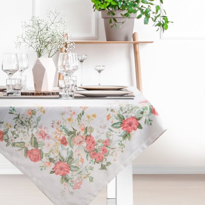 UBRUS SUMMER12 90X90 CM KVĚTY