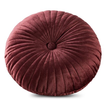 DEKORAČNÍ POLŠTÁŘ VELVET68 (FI) 40 CM BORDOVÁ