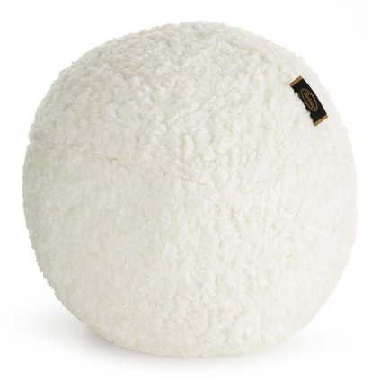 DEKORAČNÍ POLŠTÁŘ BUKLA09 (FI) 24 CM KRÉMOVÁ