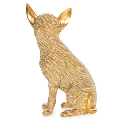 DEKORAČNÍ FIGURKA ELDO 16X11X26 CM ZLATÁ