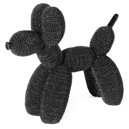 DEKORAČNÍ FIGURKA ELDO 18X7X16 CM ČERNÁ