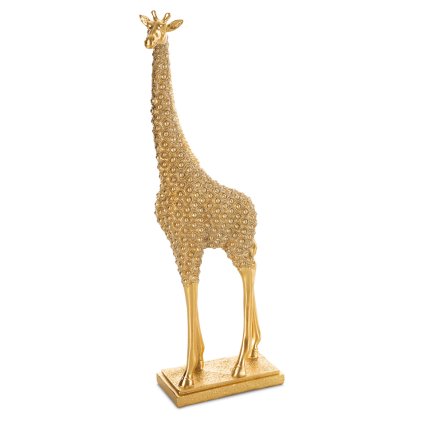 DEKORAČNÍ FIGURKA SENTI 12X6X34 CM ZLATÁ