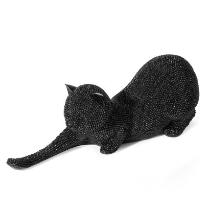 DEKORAČNÍ FIGURKA ELDO 26X9X9 CM ČERNÁ