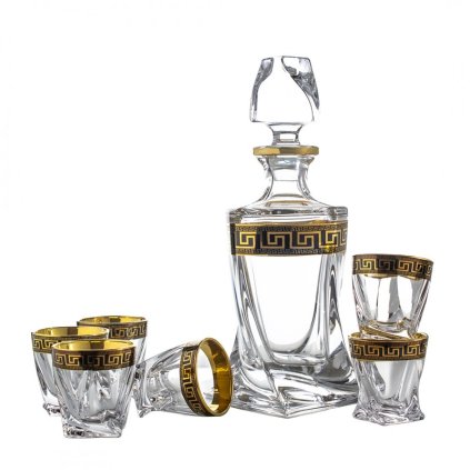 bohemia quadro verso gold zestaw do wodki 1 6