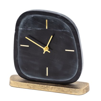 DEKORAČNÍ HODINY 305 SADA 4 KS 24X5X22 CM ČERNÁ