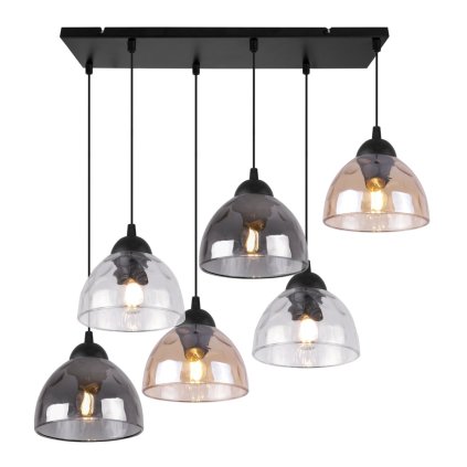 lampa wiszaca venice sufitowa zyrandol loft wielokolorowy nowoczesny nad stol misa