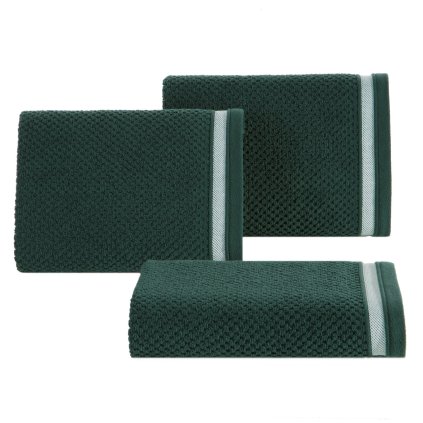 FROTÉ RUČNÍK MADLEN 30X50 CM TMAVĚZELENÁ