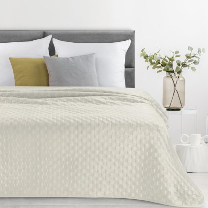 PŘEHOZ NA POSTEL SOFIA4 170X210 CM KRÉMOVÝ