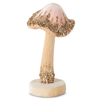DEKORAČNÍ FIGURKA MUSHROOM SADA 2KS 12X24 CM VÍCEBAREVNÁ