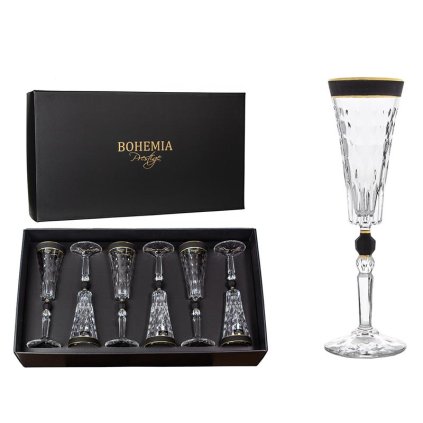 bohemia prestige conte modern kiel szampan 6szt