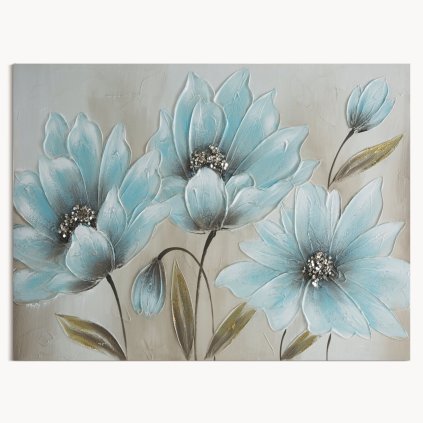 RUČNĚ MALOVANÝ OBRAZ 655 90X60 CM