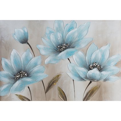 RUČNĚ MALOVANÝ OBRAZ 655B 90X60 CM