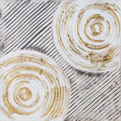 RUČNĚ MALOVANÝ OBRAZ 651A 60X60 CM