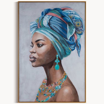 RUČNĚ MALOVANÝ OBRAZ 659 80X120 CM