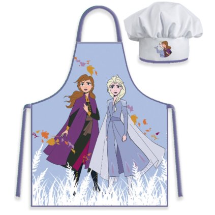 fartuszek dzieciecy z czapka kraina lodu 4643