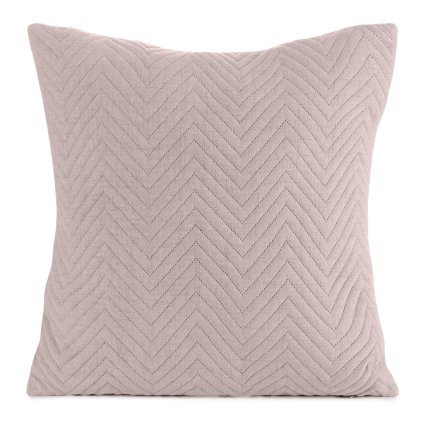 DEKORAČNÍ POVLAK NA POLŠTÁŘ LEN3 45X45 CM RŮŽOVÁ