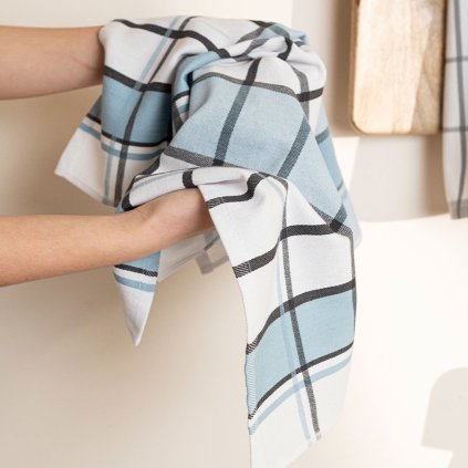 krati scierka kuchenna rozmiar 50x70cm kolor ble