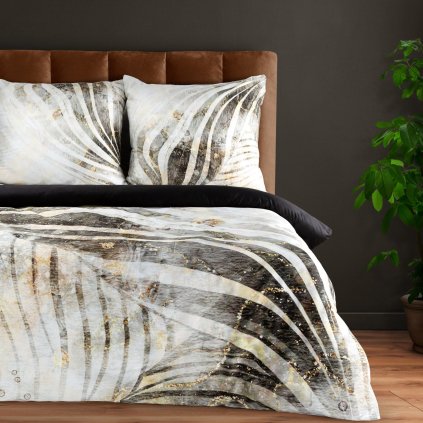 MAKOSATENOVÉ POVLEČENÍ MING13 200X220 CM, 2 KS 70X80 CM VZOROVANÉ