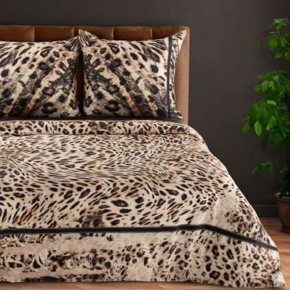 MAKOSATENOVÉ POVLEČENÍ EVA23 140X200 CM, 1 KS 70X80 CM VZOROVANÉ