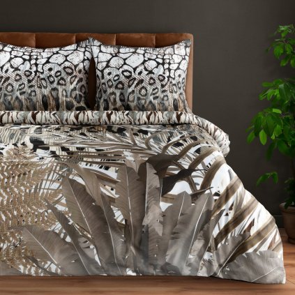 MAKOSATENOVÉ POVLEČENÍ EVA14 160X200 CM, 2 KS 70X80 CM VZOROVANÉ