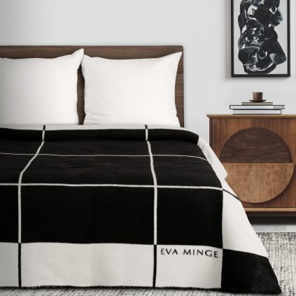 BAVLNĚNÁ DEKA EVA MINGE ELEGANT1 220X240 CM VÍCEBAREVNÁ