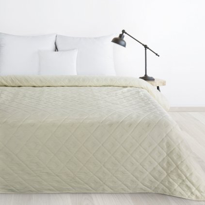 PŘEHOZ NA POSTEL ALARA6 220X240 CM KRÉMOVÁ