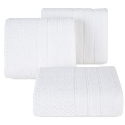 BAVLNĚNÝ RUČNÍK ADORE 70X140 CM BÍLÁ