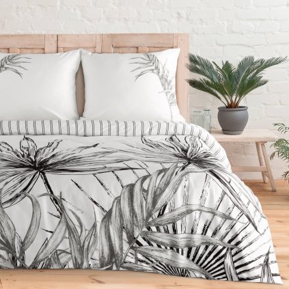 MAKOSATENOVÉ POVLEČKY PALOMA 200X220 CM, 2 KS 70X80 CM VZOROVANÉ