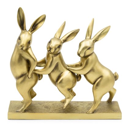 VELIKONOČNÍ SOŠKA EASTER9 24X23 CM ZLATÁ