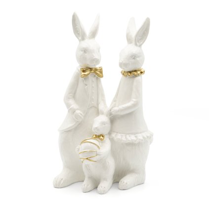 VELIKONOČNÍ SOŠKA EASTER12 18X32 CM BÍLÁ