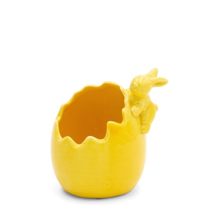 VELIKONOČNÍ SOŠKA EASTER2 SADA 2 KS 9X10 CM ŽLUTÁ