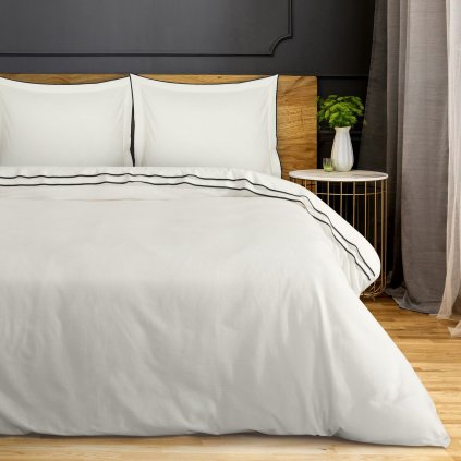 RENFORCÉ POVLEČENÍ REINA38 200X220 CM, 2 KS 70X80 CM KRÉMOVÉ