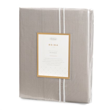 RENFORCÉ POVLEČENÍ REINA38 160X200 CM, 2 KS 70X80 CM BÉŽOVÉ