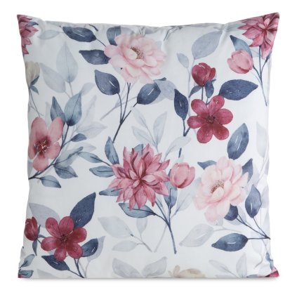 DEKORAČNÍ POVLAK NA POLŠTÁŘ MINK35 45X45 CM KVĚTY
