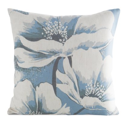 DEKORAČNÍ POVLAK NA POLŠTÁŘ LEN 47 45X45 CM KVĚTINY