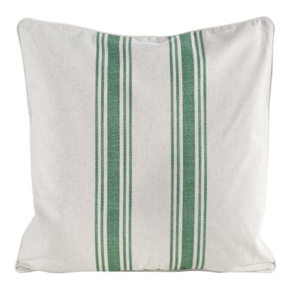 DEKORAČNÍ POVLAK NA POLŠTÁŘ LEN 34 50X50 CM VZOROVANÁ