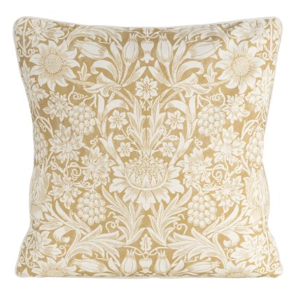 DEKORAČNÍ POVLAK NA POLŠTÁŘ LEN 36 50X50 CM VZOROVANÁ