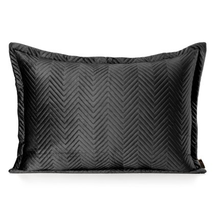 DEKORAČNÍ POVLAK NA POLŠTÁŘ SOFIE 50X70 CM ČERNÁ