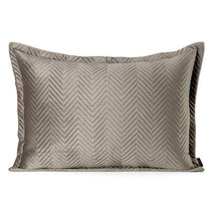 DEKORAČNÍ POVLAK NA POLŠTÁŘ SOFIE 50X70 CM HNĚDÁ