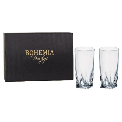 bohemia prestige quadro szklanka long 350ml 6szt