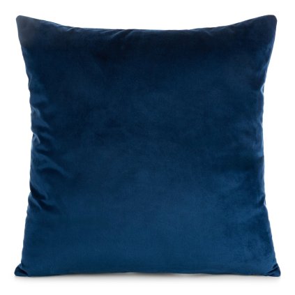DEKORAČNÍ POVLAK NA POLŠTÁŘ GAJA1 45X45 CM TMAVĚMODRÁ