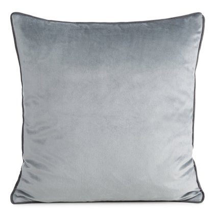 DEKORAČNÍ POVLAK NA POLŠTÁŘ GAJA2 60X60 CM STŘÍBRNÁ