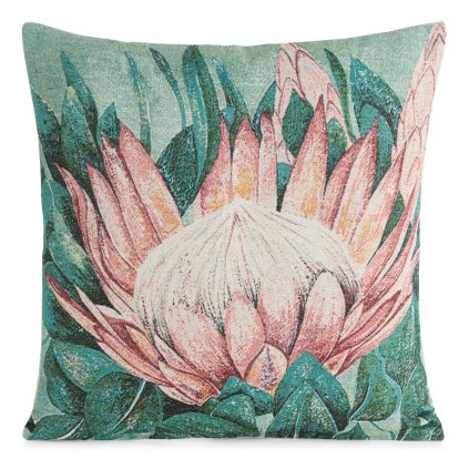 DEKORAČNÍ POVLAK NA POLŠTÁŘ GOBELIN09 45X45 CM KVĚTY