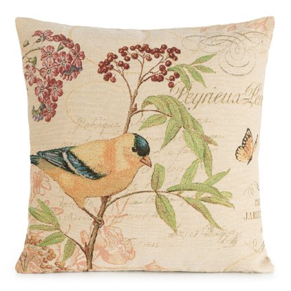 DEKORAČNÍ POVLAK NA POLŠTÁŘ GOBELIN13 45X45 CM VZOROVANÁ