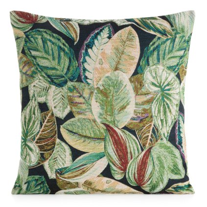 DEKORAČNÍ POVLAK NA POLŠTÁŘ GOBELIN08 45X45 CM LISTY