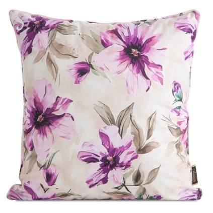 ZAHRADNÍ VODĚODOLNÝ POVLAK NA POLŠTÁŘ GARDEN 45X45 CM KVĚTY