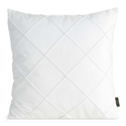 DEKORAČNÍ POVLAK NA POLŠTÁŘ NALA 2 45X45 CM BÍLÁ