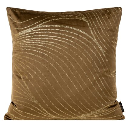 DEKORAČNÍ POVLAK NA POLŠTÁŘ BLINK18 45X45 CM HNĚDÁ